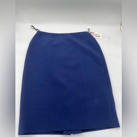 Anne Klein The Executive Collection Navy Blue Pencil Skirt Women's Size 4 NWT - Picture 10 of 16